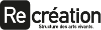 Logo Recreation à Sète en noir et blanc