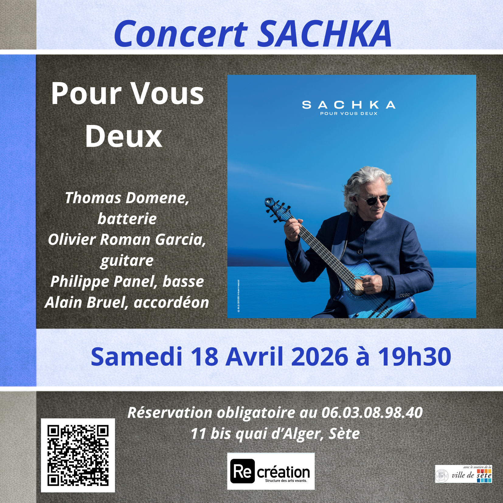 Concert lancement d'un album