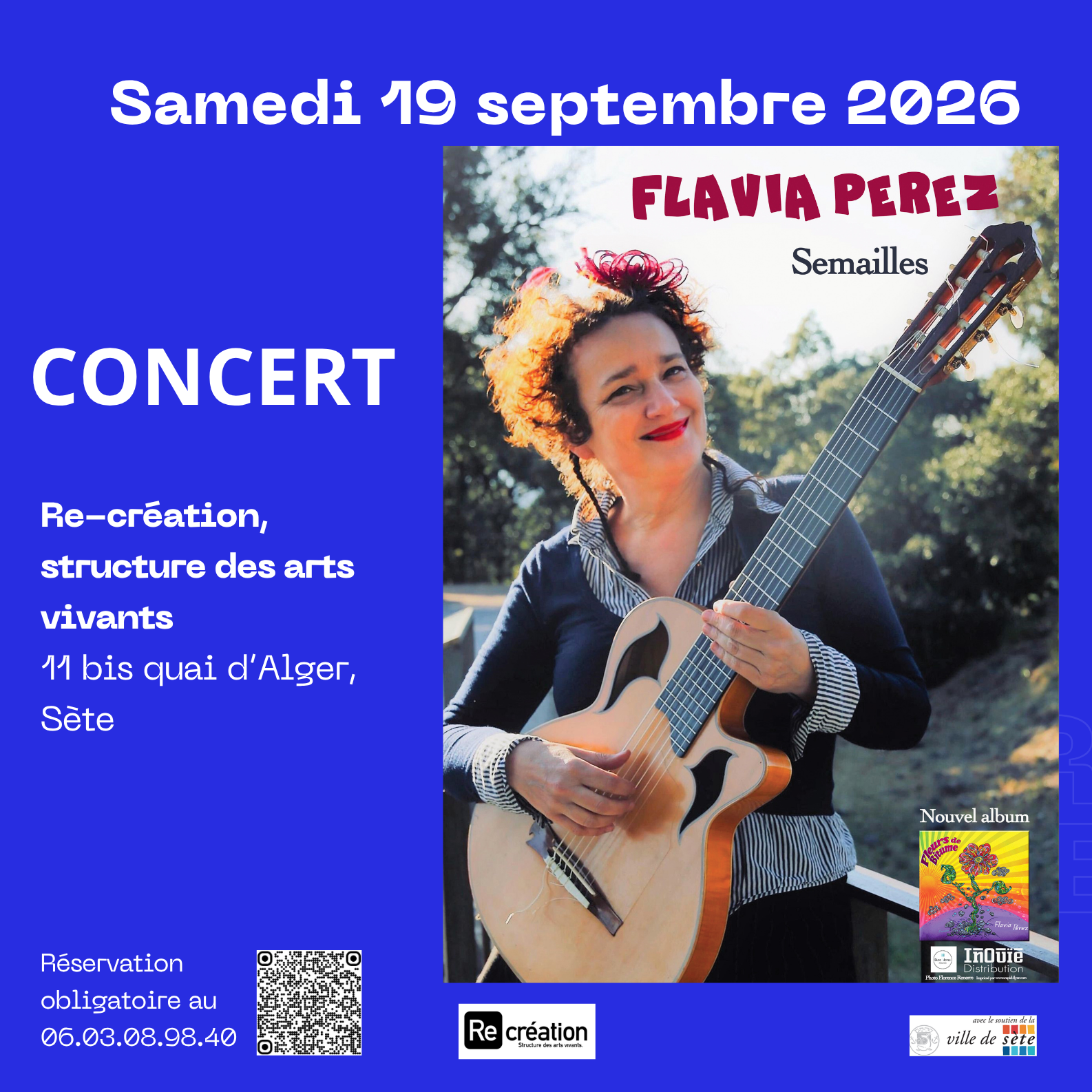 Concert lancement d'un album